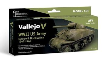 AV Vallejo Model Air Set – US Army Europe & N.Africa