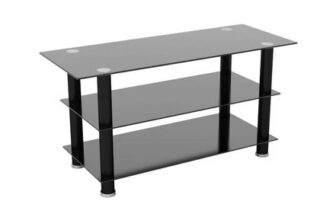AVF Glass up to 50 Inch TV Stand – Black