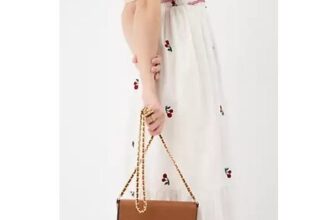 Accessorize Twistlock Raffia Crossbody Bag