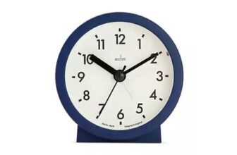 Acctim Gaby Small Analogue Alarm Clock