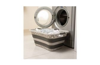 Addis 45 Litre Collapsible Hip Hugger Basket – Grey772/3438