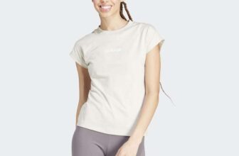 Adidas Essentials Linear Cotton T-Shirt – Size S