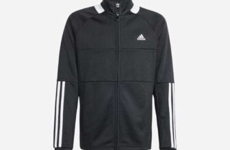 Adidas Kids Football Training Top Sereno – Black (Sizes 8yrs – 14yrs)