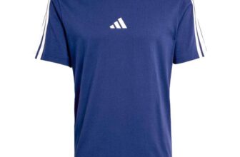 Adidas Mens Essentials Three Stripes Single Jersey Tee T-Shirt, 100% cotton, Sizes XS, S, M, L, XXL