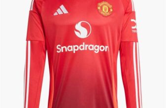 Adidas Mens MUFC Manchester United 24/25 Home Long Sleeve