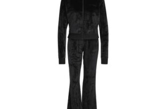 Adidas Womens Glam Velour Full Tracksuit