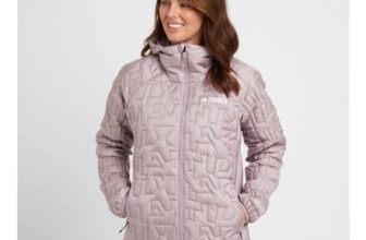 Adidas Womens Xperior Primaloft Loose Fill Insulated Hooded Jacket