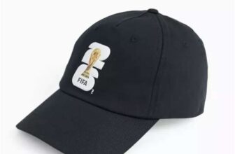 Adults Black Official FIFA Baseball Cap One Size – free click and collect