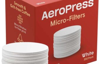 AeroPress Coffee Filter Papers, Pack of 350, White
