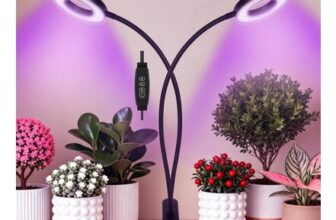 Ainiv 2-Head Clip-on LED Grow Light Full Spectrum