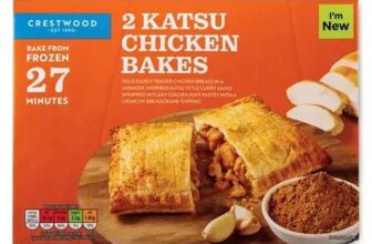 Aldi Katsu/Sausage, Bean & Cheese/Cheese & Onion Bakes 2 Pack