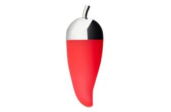 Alessi JHT02 – Designer Chilli Chopper, in Silicone Rubber, 9 Cm X 3 Cm