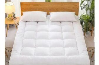 Alivio King Size Extra Thick Mattress Topper Quilted Pillow Top Mattress Pad