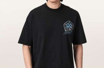 AllSaints Affix Short Sleeve Oversized T-Shirt (Sizes XS – XXL)