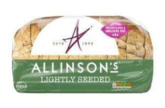 Allinsons Lightly Seeded Sliced Bread 750g