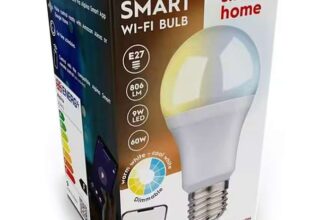 Alpina Smart Wi-Fi E27 LED Bulb (9W) Dimmable LED Bulb with Alpina Smart Home App – Amazon Alexa – Google Home (free del with code)
