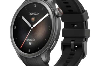 Amazfit Balance 46mm Smart Watch – 14-Day Battery Life – Black