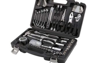 Amazon Basics 131-Piece General Household Hand Tool Set