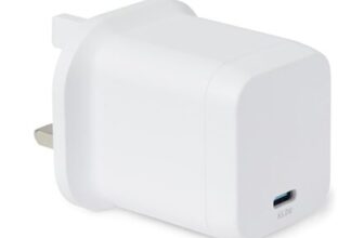 Amazon Basics 65W USB-C GaN Wall Charger, 1-Port PD 3.1