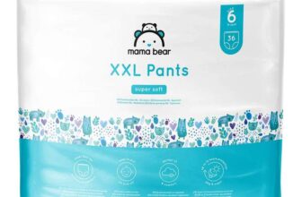 Amazon Brand – Mama Bear XXL Nappy Pants, Size 6 (18-30kg), 72 Count (2 Packs of 36), White – £9.79 S&S