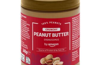 Amazon Crunchy Peanut Butter 340g