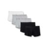 Amazon Essentials Mens Cotton Boxer Shorts – Pack of 5 Size XXL / Black XS