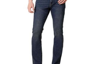 Amazon Essentials Mens Dark Wash Jeans – Size 29W 34L