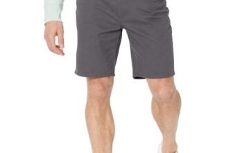 Amazon Essentials Mens Slim-Fit Stretch 9 Shorts – Size 42W / Size 40W £6.44 / Stone Size 29W £6.07
