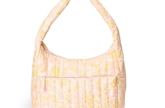 Amazon Essentials x Sofia Grainge Womens Quilted Puffer Tote Bag with Zip