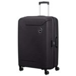 American Tourister BONJOY 79cm Large Hardside Spinner Case in Black / Green