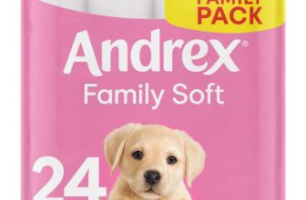 Andrex Family Soft Toilet Tissue 24 Rolls