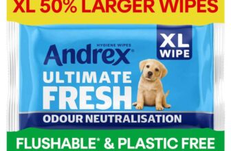 Andrex Ultimate Fresh XL 50% Larger Hygiene Wipes Odour Control Moist Toilet Tissue Pack