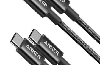 Anker 60w USB C to USB C Nylon Cable (3ft/0.9m, 2-Pack) Sold by AnkerDirect UK / FBA