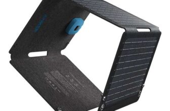 Anker Solix PS30 Solar Panel, 30W Foldable Portable Solar Charger, IP65 Water and Dust Resistance – Sold by AnkerDirect UK / FBA