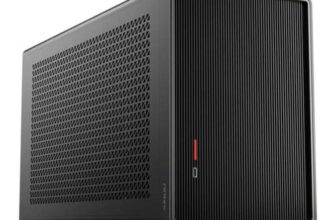 Antec Performance 1 M Aventurine mini-ITX Case ( Black / Aluminium / Toolless / Upto 350MM Graphics Card )