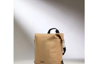 Antler Icon 2-in-1 Tote Backpack in Sand