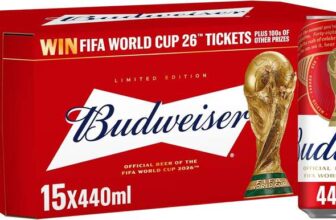 Any 2 Multipacks for £19.66 (Budweiser, Stella, Desperados & More)