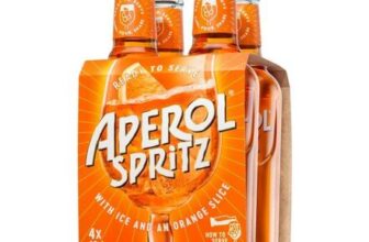 Aperol Spritz Ready to Serve Aperitivo Drink Multipack 4 X 20cl