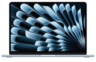 Apple 13 MacBook Air, M4, 16GB RAM, 8 Core GPU, 256GB, 2025 – Sky Blue – £790 for AO Members