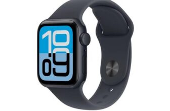 Apple Watch SE 3 (GPS, 2025) 40mm Aluminium Case with Sport Band