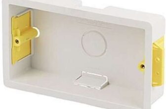 Appleby Pack of 5 x SB629 2 Gang 35mm Dry Lining Wall Boxes