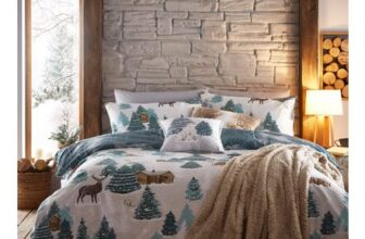 Arcticus Duvet Cover Set Blue King