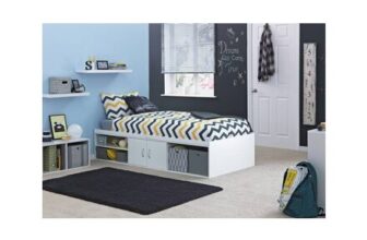 Argos Home Freddie Storage Cabin Bed – White