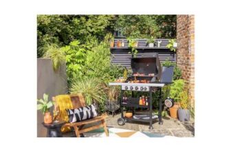 Argos Home Premium 4 Burner Gas BBQ958/4118