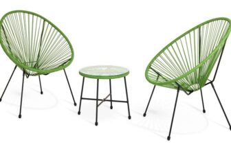 Argos Home Serenity 2 Seater Metal Garden Bistro Set ( With Code ) – Green, Free C&C