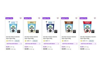 Arla Skyr Yoghurts 450g – 5 Varieties (Nectar Price)