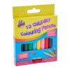 Artbox Half-Size Chunky Colouring Pencils Pack of 10