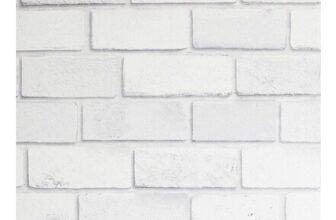 Arthouse Diamond White Brick Wallpaper