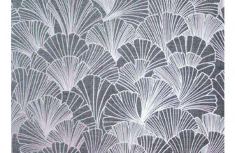 Arthouse Ginkgo Grey and Silver Wallpaper
