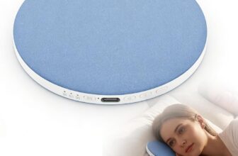 Asheyya Bluetooth Pillow Speaker for Sleeping, Ultra Thin Portable under Pillow Speaker with Soothing Sounds for Deep Sleep
